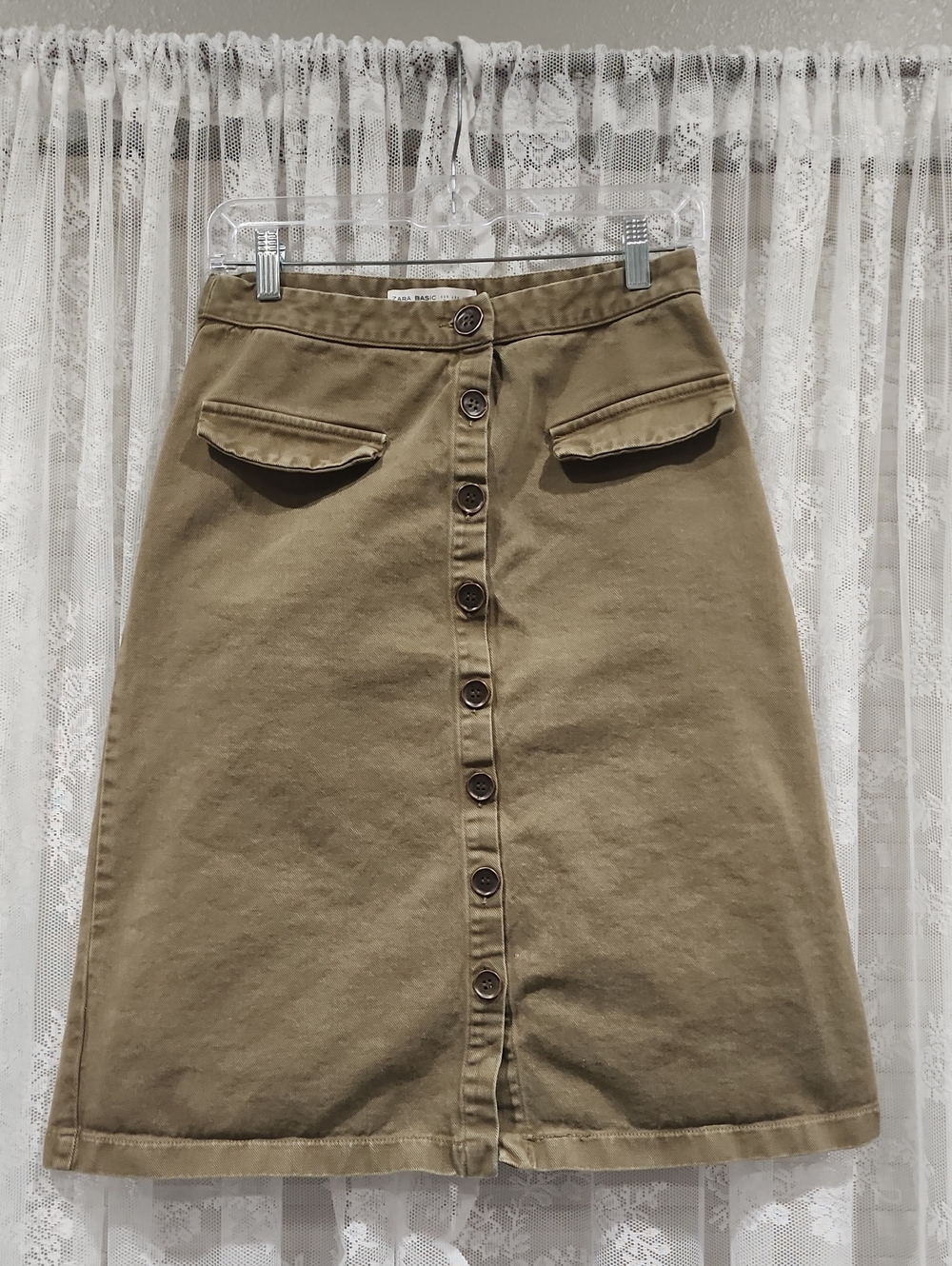 ZARA "Z1975 DENIM" SKIRT